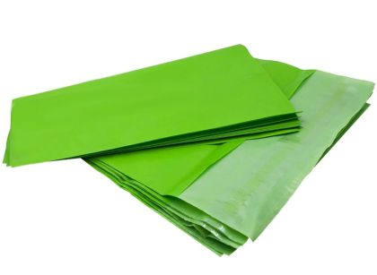 Plic curierat fara buzunar 260x350mm 55my (50buc/set) Verde